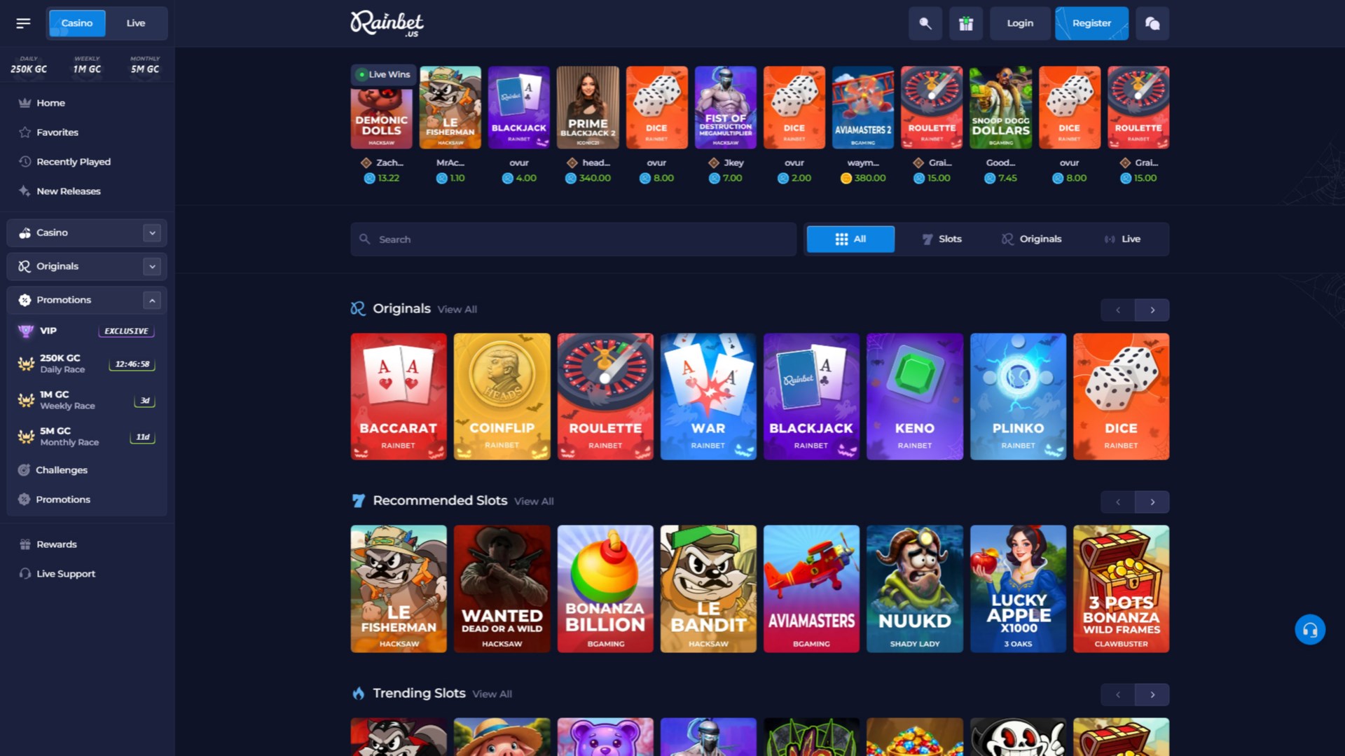 RainbetUS Casino