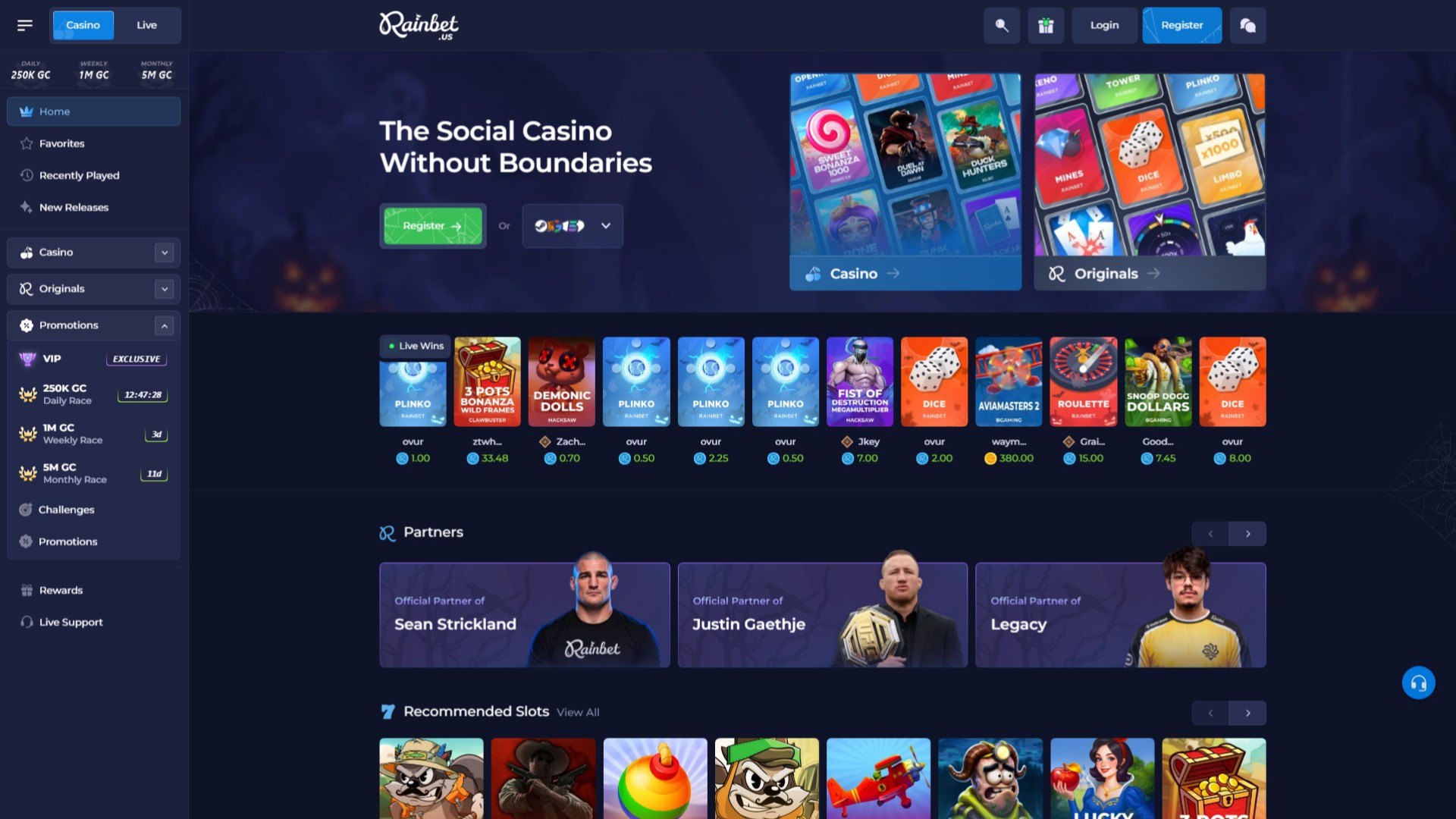 RainbetUS Screenshot