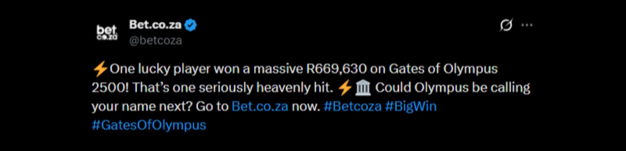 Twitter 669K Betcoza Slot Win