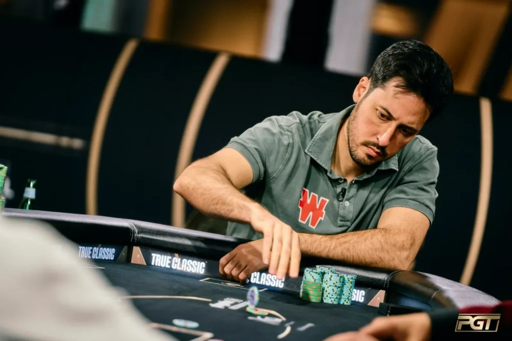 Adrian Mateos at Poker Masters