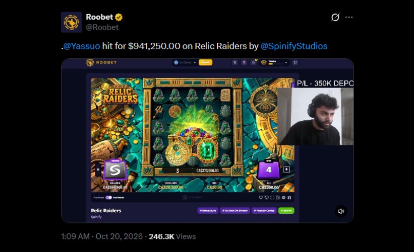 Twitter Yassuo Successful Roobet Raid Twitter Yassuo Successful Roobet Raid