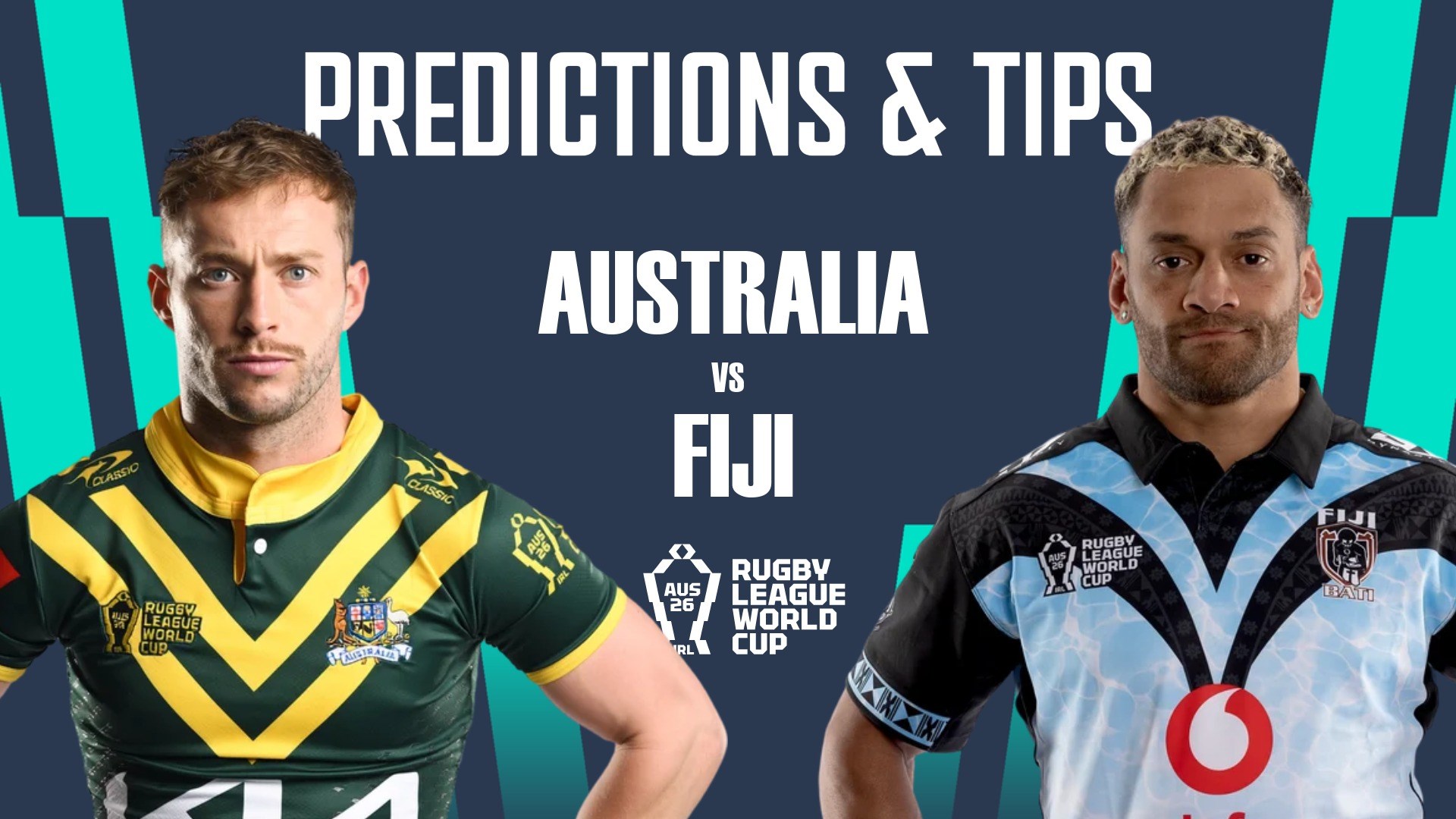 Australia vs Fiji Rugby League World Cup 2026 Tips