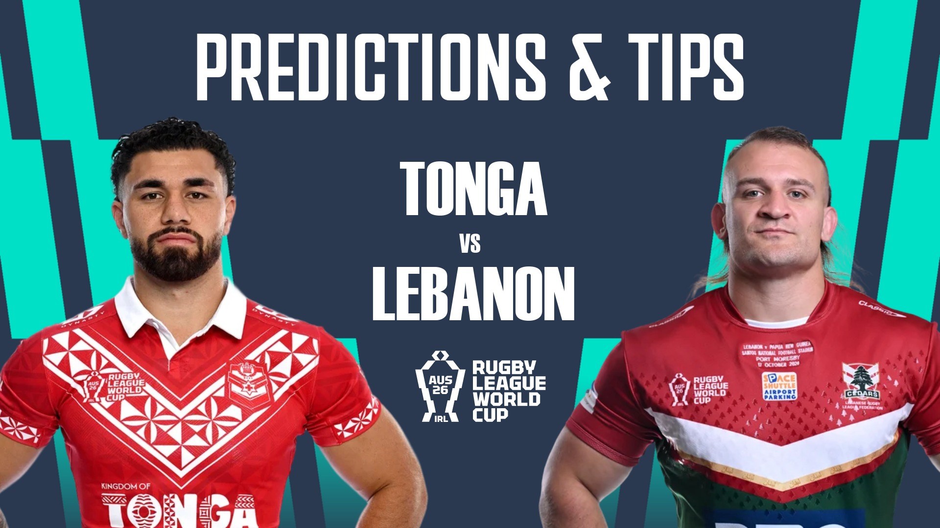 Tonga vs Lebanon