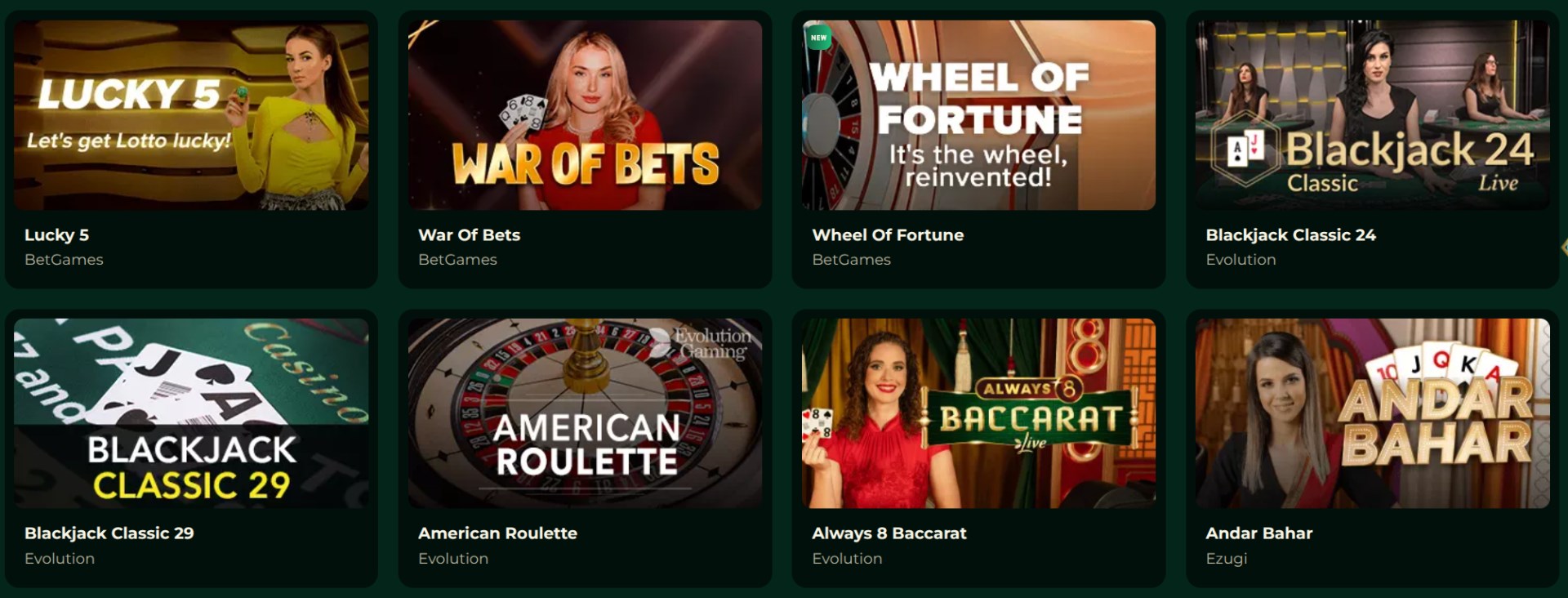 OneBet Live Casino OneBet Live Casino