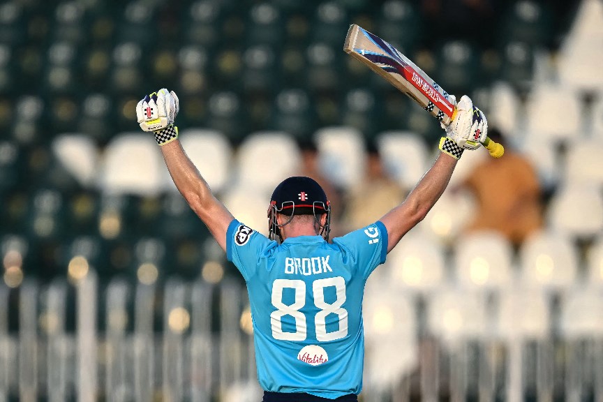 England's Harry Brook (Getty Images)