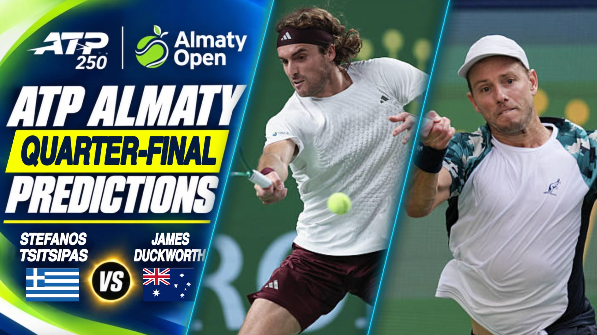 Tsitsipas Duckworth