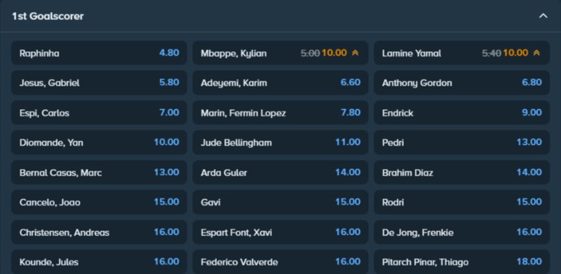 El Clasico Stake Boost El Clasico Stake Boost