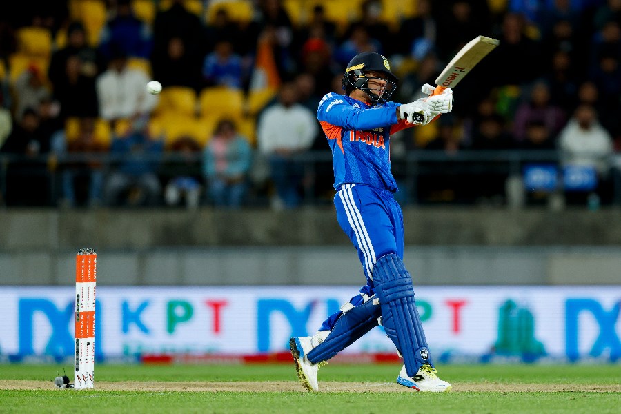 Abhishek Sharma of India (Getty Images)