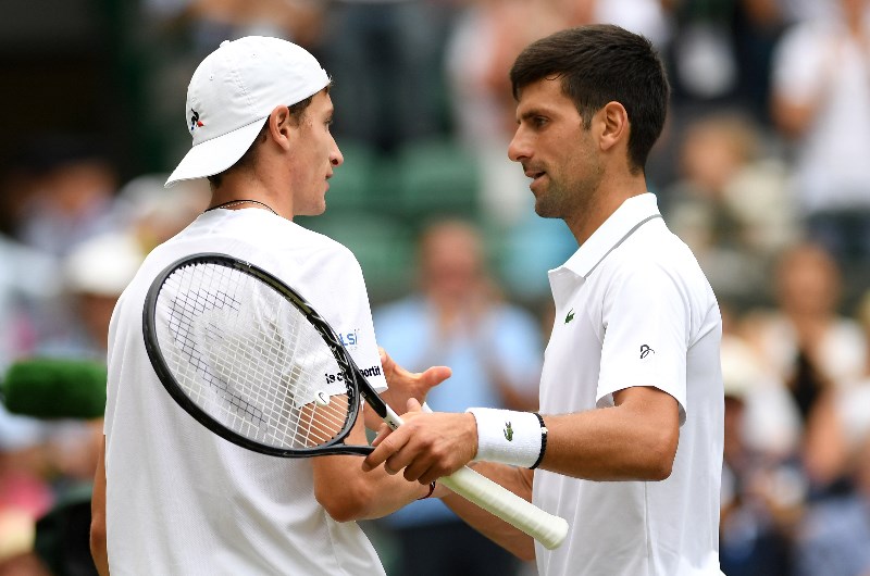 Novak Djokovic Ugo Humbert