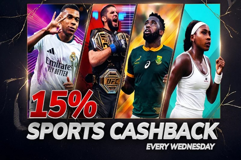 Playbet 15% Cashback