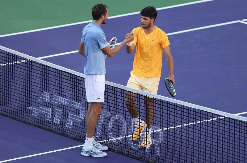 Daniil Medvedev Carlos Alcaraz