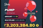 32 lakh Pump max win