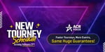 New ACR Poker Tournament Schedule 