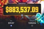 883K Shuffle Gods of War Win