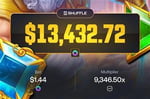 13K Super Scatter Win at Shuffle