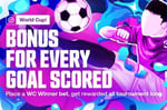 Shuffle Bonus for Every World Cup Goal Scored