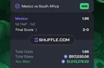 1M Shuffle World Cup Win