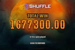 1677K Wanted Win at Shuffle