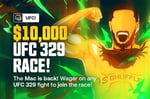 Shuffle UFC 329 Race
