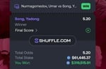 319K Shuffle MMA Win