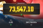 73K ShuffleUS Mines Win