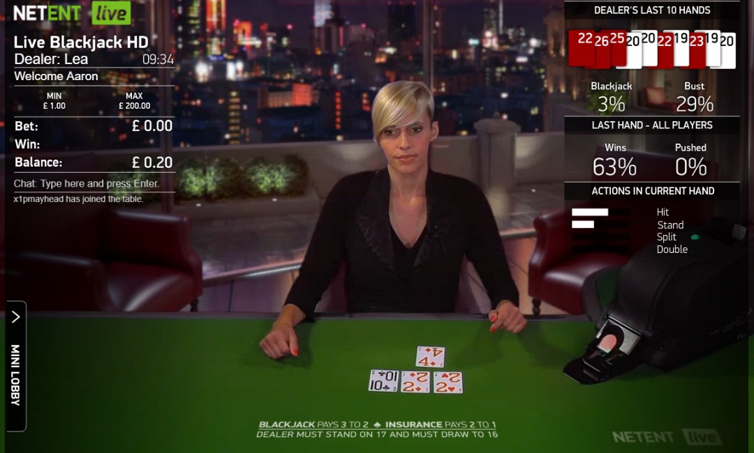 Low Stakes Blackjack Low Stakes Blackjack