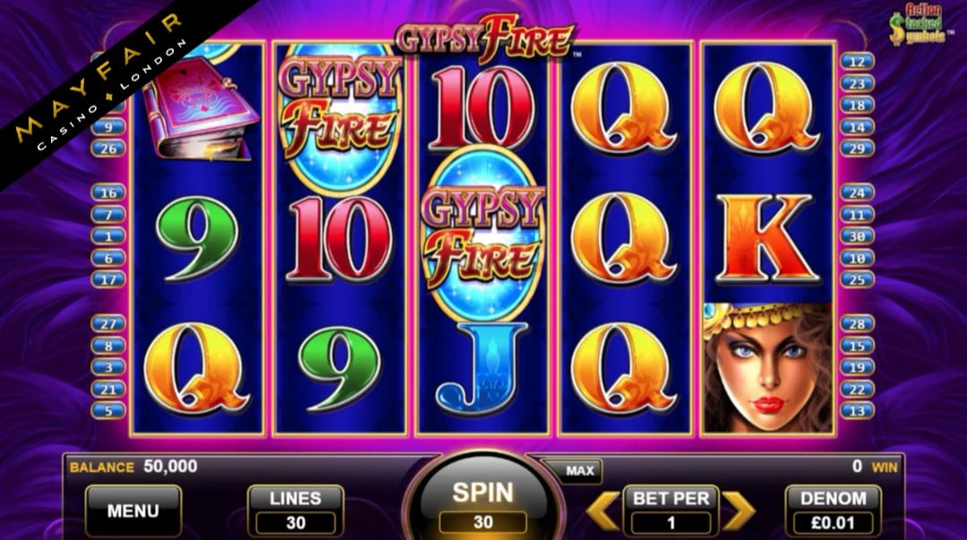 Gypsy fire slot machine play konamis fortune teller game free