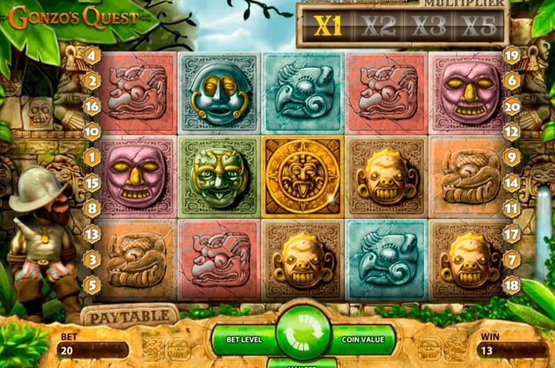 gonzos quest nj online slot