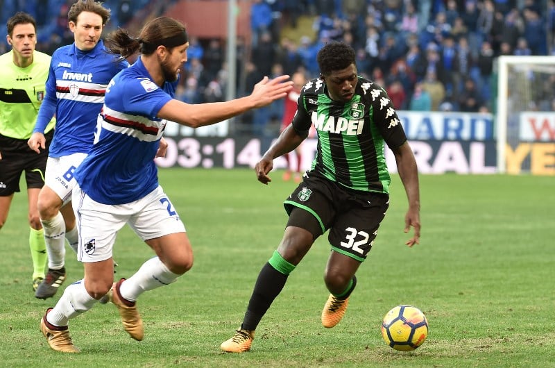 Image result for Sampdoria VS Sassuolo