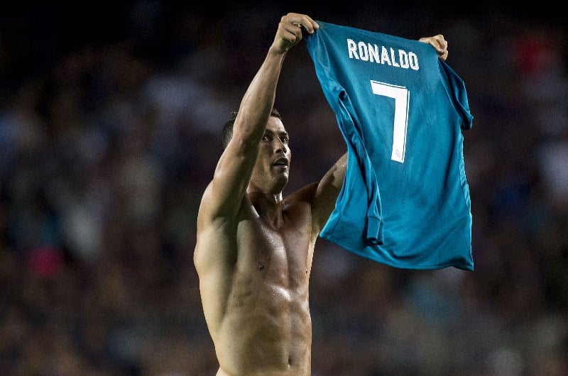 ronaldo august 2017 barcelona