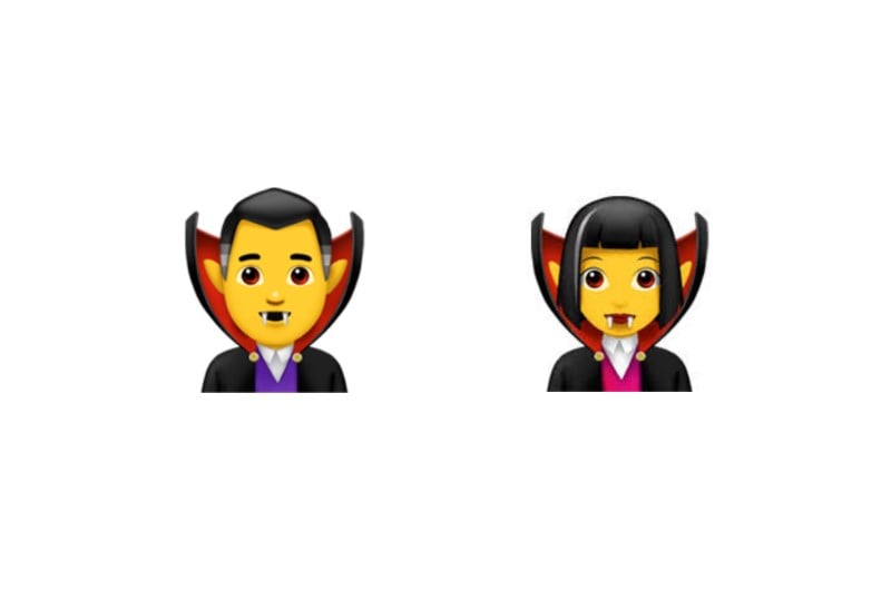 vampire emojis