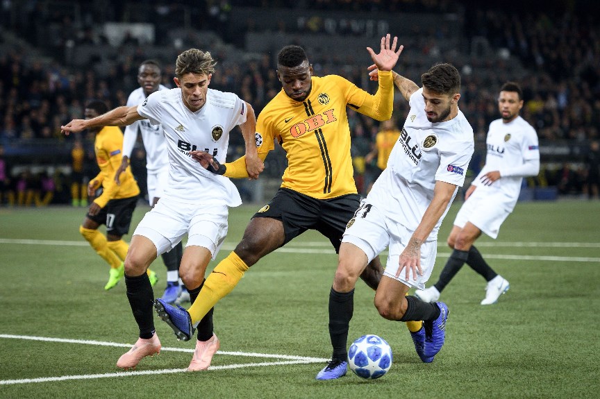 Resultado de imagen para valencia vs young boys