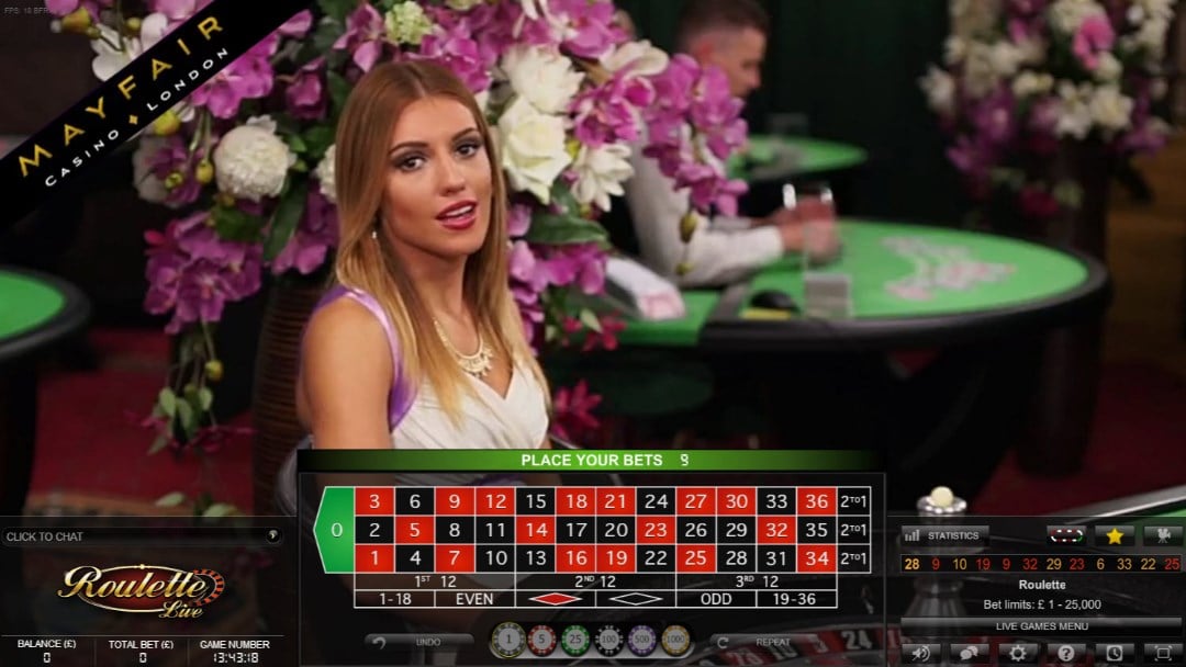 Live Immersive Roulette