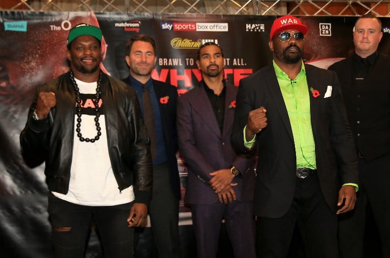 Dillian Whyte vs Dereck Chisora 2: Boxing Celebs Make Their Predictions