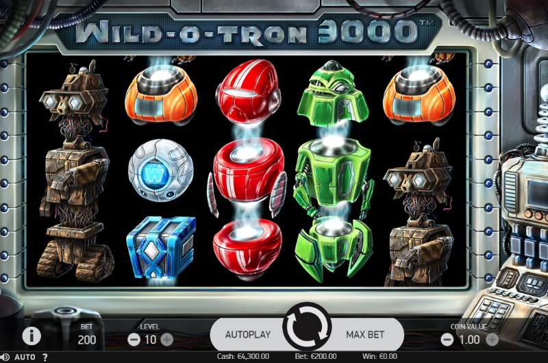 Wild-O-Tron 3000 Slots Stacked Symbols Wild-O-Tron 3000 Slots Stacked Symbols