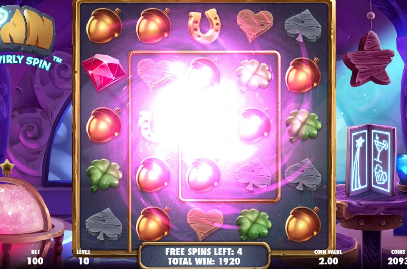 Finn and the Swirly Spin Slots Bonus Finn and the Swirly Spin Slots Bonus