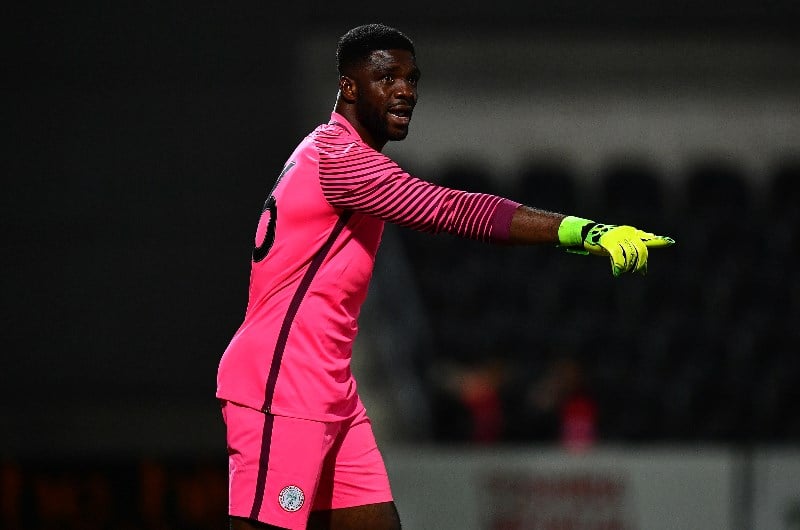 Nigerian Kaizer Chiefs goalkeeper Daniel Akpeyi Nigerian Kaizer Chiefs goalkeeper Daniel Akpeyi