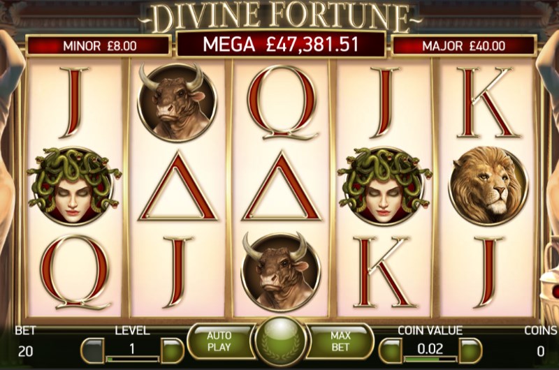 divine fortune играть