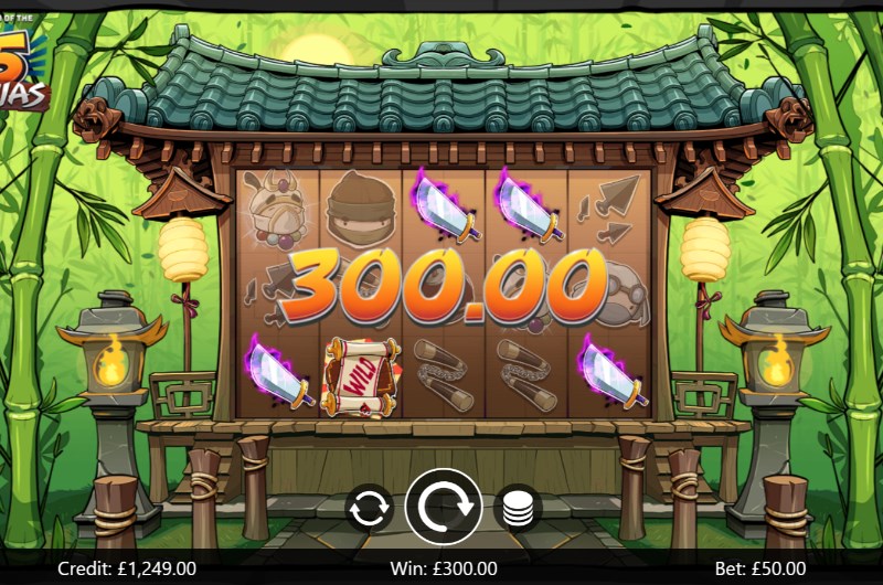 Legend of the Five Ninjas Slots Win Legend of the Five Ninjas Slots Win