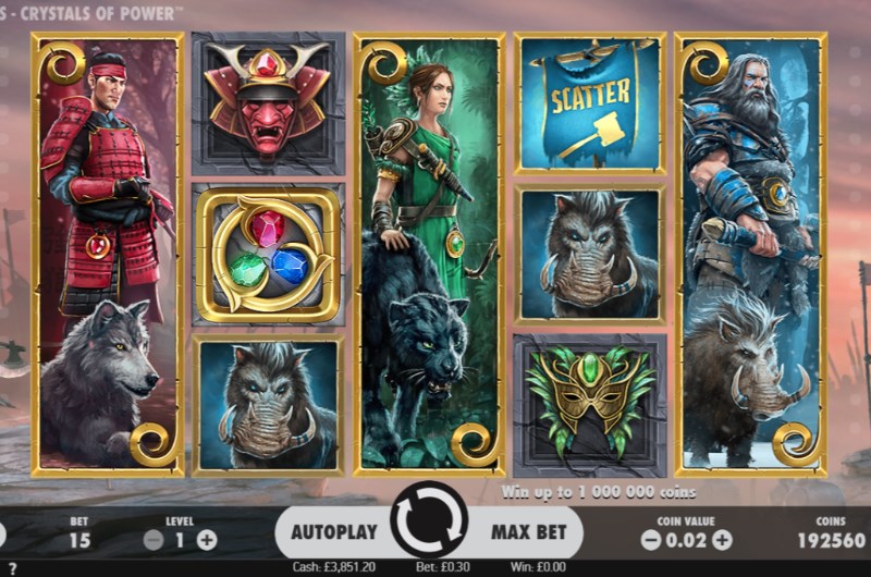 Warlords Crystals of Power Slots Warlords Crystals of Power Slots