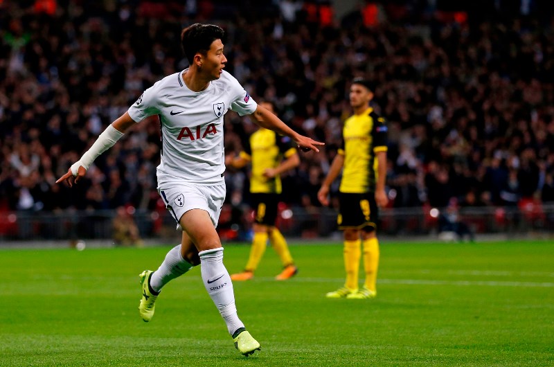 Son Heung-Min tottenham eur dortmund