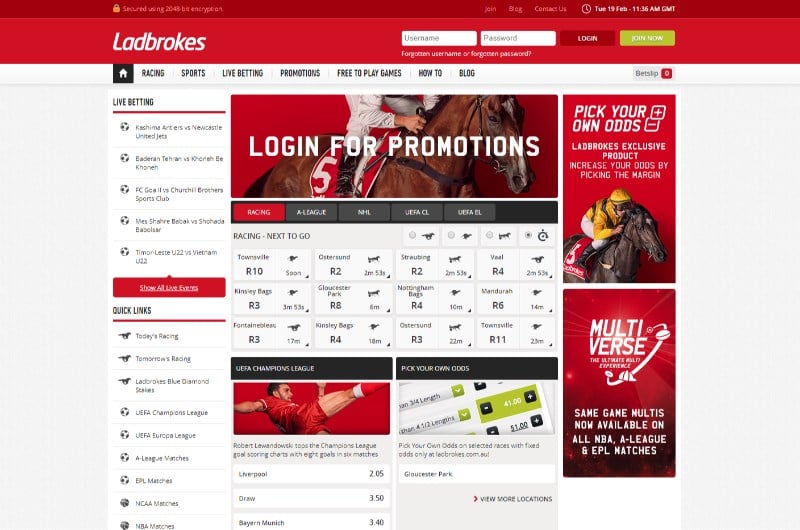 Ladbrokes Australia Home Ladbrokes Australia Home