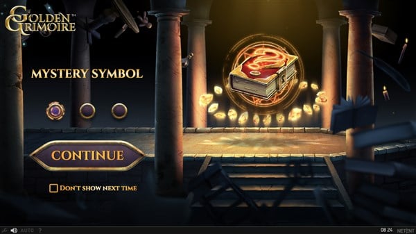 Golden Grimoire Mystery Symbol