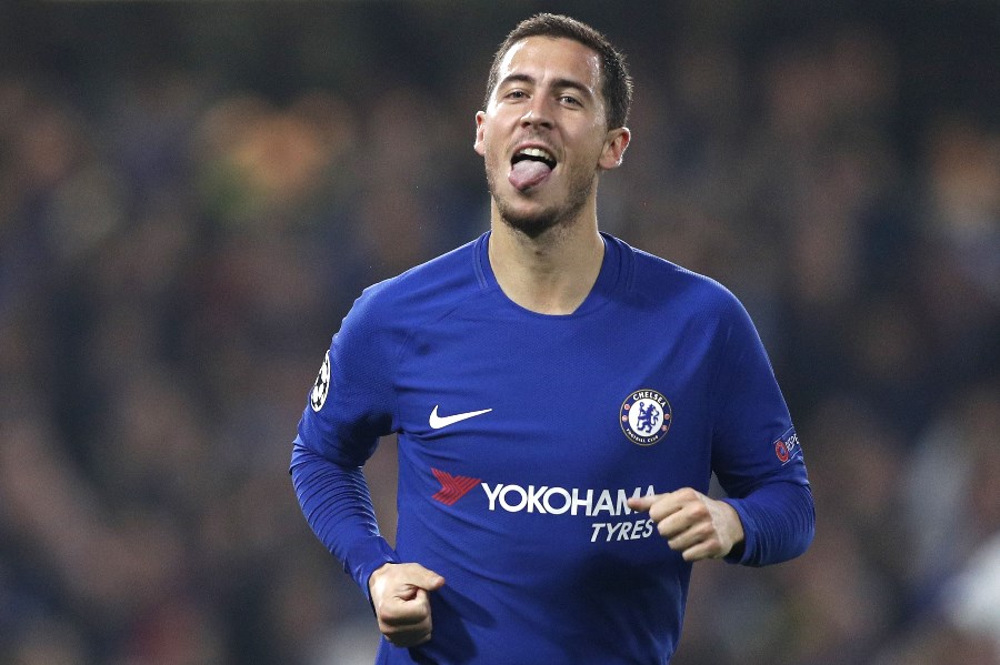 eden hazard eur celebrating che