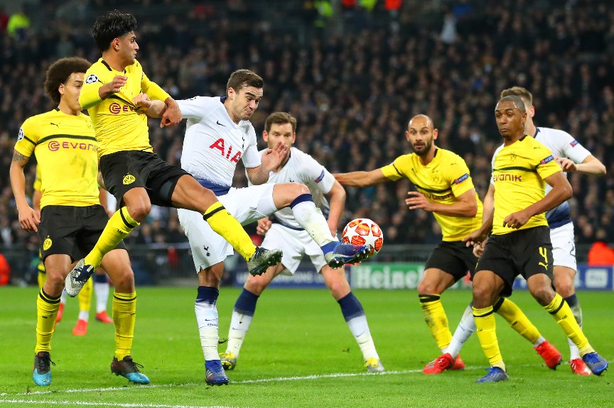 Image result for dortmund vs tottenham