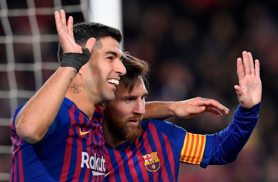 Messi and Suarez