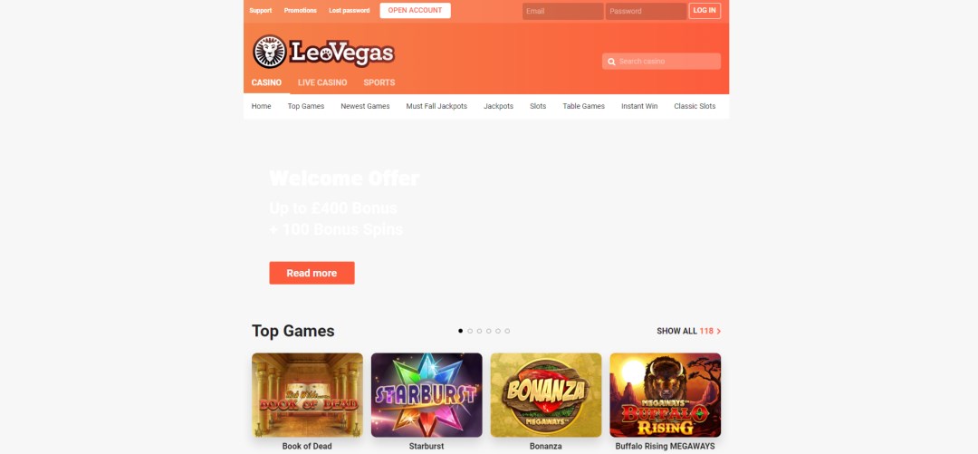 Leovegas Bonus Code Leovegas Bonus Code