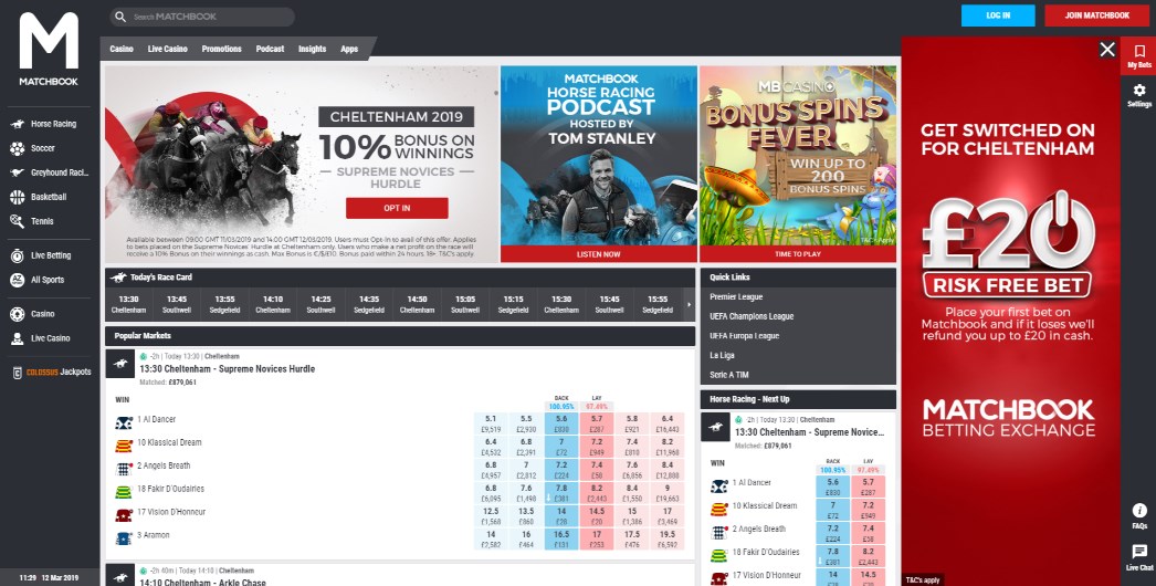 Matchbook Bonus Codes Matchbook Bonus Codes