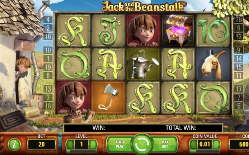 Jack & The Beanstalk Slots Review, Casinos & No Deposit Bonus