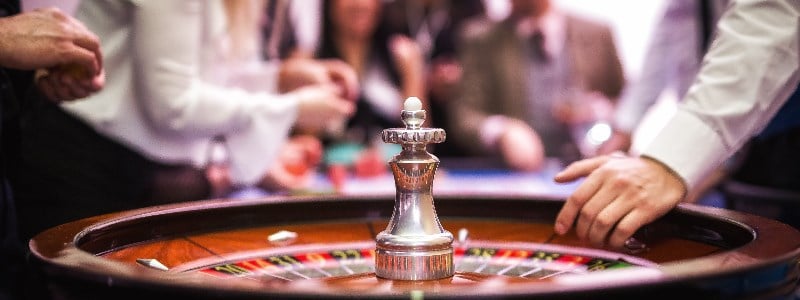 Free roulette wheel at the casino